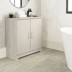 Small Bathroom Storage Cabinet - 2 Doors - 30"W x 30"H - Adjustable Shelf - 50 lbs Per Shelf - Euro Hinges - Wall Anchor - Metal Hardware - Transitional Style