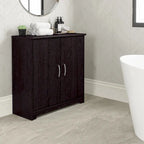 Small Bathroom Storage Cabinet - 2 Doors - 30"W x 30"H - Adjustable Shelf - 50 lbs Per Shelf - Euro Hinges - Wall Anchor - Metal Hardware - Transitional Style