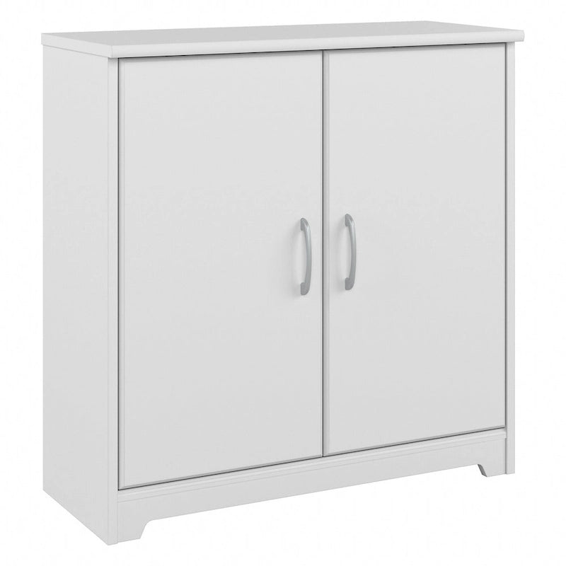 Small Bathroom Storage Cabinet - 2 Doors - 30"W x 30"H - Adjustable Shelf - 50 lbs Per Shelf - Euro Hinges - Wall Anchor - Metal Hardware - Transitional Style