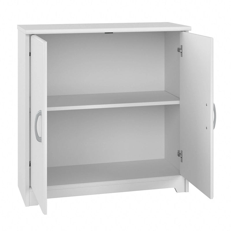 Small Bathroom Storage Cabinet - 2 Doors - 30"W x 30"H - Adjustable Shelf - 50 lbs Per Shelf - Euro Hinges - Wall Anchor - Metal Hardware - Transitional Style