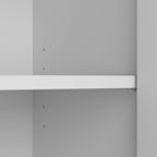 Small Bathroom Storage Cabinet - 2 Doors - 30"W x 30"H - Adjustable Shelf - 50 lbs Per Shelf - Euro Hinges - Wall Anchor - Metal Hardware - Transitional Style