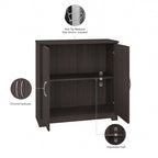 Small Bathroom Storage Cabinet - 2 Doors - 30"W x 30"H - Adjustable Shelf - 50 lbs Per Shelf - Euro Hinges - Wall Anchor - Metal Hardware - Transitional Style