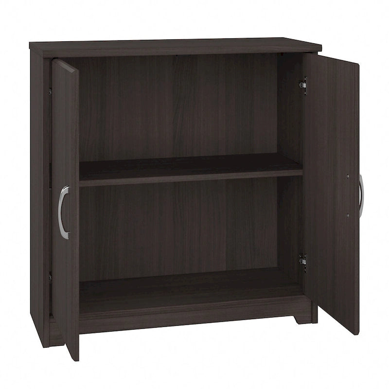 Small Bathroom Storage Cabinet - 2 Doors - 30"W x 30"H - Adjustable Shelf - 50 lbs Per Shelf - Euro Hinges - Wall Anchor - Metal Hardware - Transitional Style