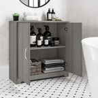 Small Bathroom Storage Cabinet - 2 Doors - 30"W x 30"H - Adjustable Shelf - 50 lbs Per Shelf - Euro Hinges - Wall Anchor - Metal Hardware - Transitional Style