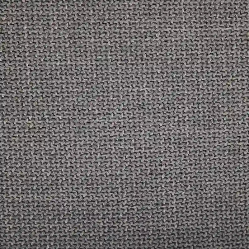 Mid-Century Modern Dining Chairs Set of 2, Linen Upholstered Armless Chairs with Metal Legs