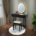 Costway Vanity Makeup Table Touch Screen 3 Lighting Modes Dressing - See Details