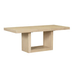 6-Piece Dining Set with Extendable Table, 4 Upholstered Chairs & Bench, Solid Wood, 250 lbs Capacity