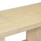 6-Piece Dining Set with Extendable Table, 4 Upholstered Chairs & Bench, Solid Wood, 250 lbs Capacity