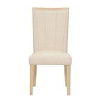 6-Piece Dining Set with Extendable Table, 4 Upholstered Chairs & Bench, Solid Wood, 250 lbs Capacity