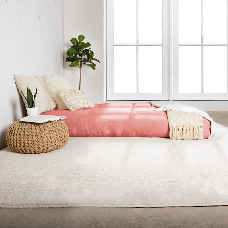 Queen Size 10-Inch Futon Mattress - CertiPUR-US Certified Japanese Floor Mattress with Tufted Design, Foam & Cotton Fill