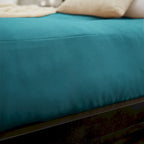 Queen Size 10-Inch Futon Mattress - CertiPUR-US Certified Japanese Floor Mattress with Tufted Design, Foam & Cotton Fill