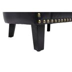 Accent Barrel Chair - Nailhead Trim, Thick Foam Padding, Solid Wood Legs, 250 lbs Capacity, 29" W x 28" H, Easy Assembly