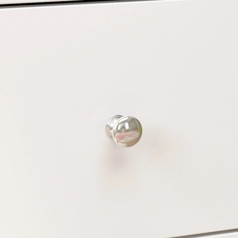 10-Drawer Dresser 55.1"W, White Lacquer Finish, 150 lbs Top Capacity, CARB Certified MDF