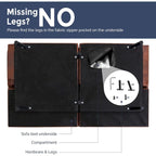 Convertible Futon Sofa Bed with Adjustable Armrests - Memory Foam Foldable Loveseat Sleeper for Small Spaces, 600 lbs Capacity