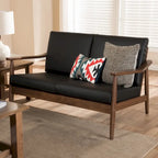 Mid-Century Loveseat by Baxton Studio