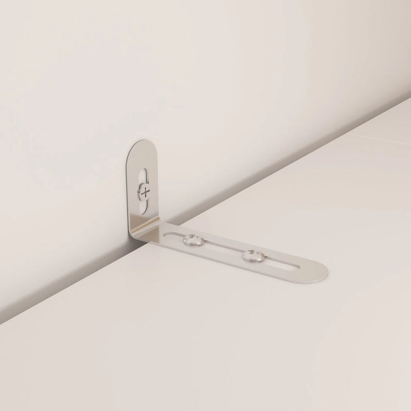 Wall Unit TV Stand with LED Lighting - Fits TVs up to 75", Bookshelves, 2 Cabinets, Hydraulic Support, 114" W Entertainment Center