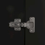 Wall Unit TV Stand with LED Lighting - Fits TVs up to 75", Bookshelves, 2 Cabinets, Hydraulic Support, 114" W Entertainment Center