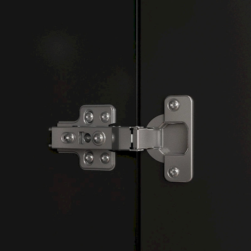 Wall Unit TV Stand with LED Lighting - Fits TVs up to 75", Bookshelves, 2 Cabinets, Hydraulic Support, 114" W Entertainment Center