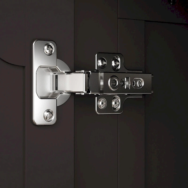 70.9"H Wardrobe Armoire with Mirror Doors - 3 Doors - 5 Drawers - Hanging Rod - 4 Shelves - White Lacquer - Engineered Wood - Bedroom Living Room