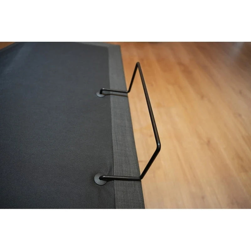 Foldable Adjustable Bed Frame with Under Bed Light & USB Ports - Quiet Motor, Steel Frame, Twin XL/Queen