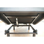 Foldable Adjustable Bed Frame with Under Bed Light & USB Ports - Quiet Motor, Steel Frame, Twin XL/Queen