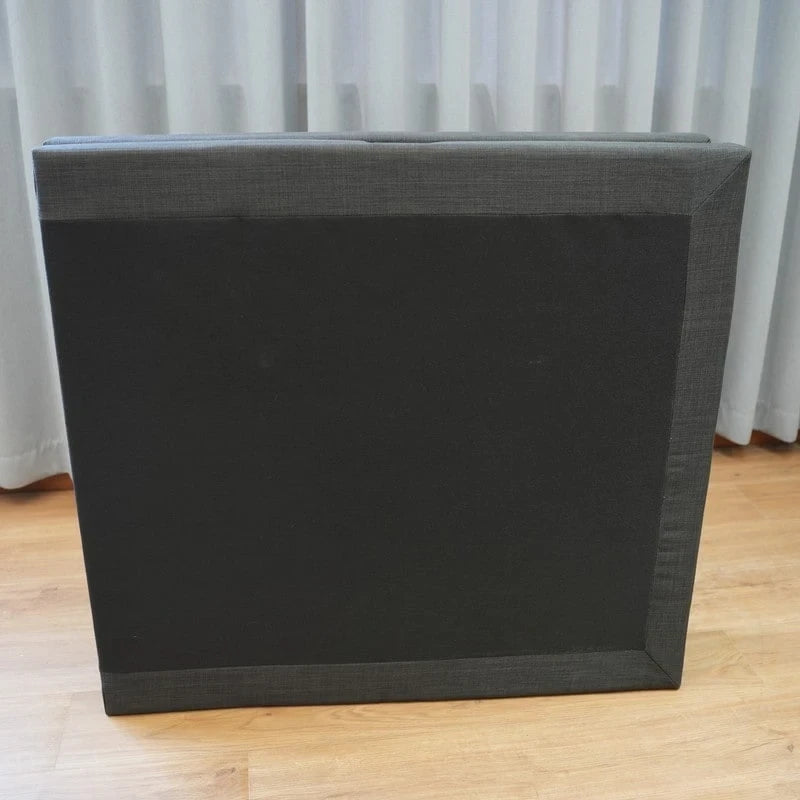 Foldable Adjustable Bed Frame with Under Bed Light & USB Ports - Quiet Motor, Steel Frame, Twin XL/Queen