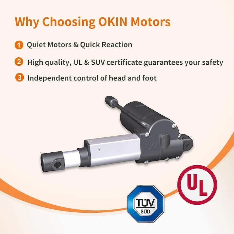 Adjustable Bed Frame with Bluetooth App & Remote - 750 lbs Capacity, Zero Gravity, Anti-Snore, Queen/King/Twin XL