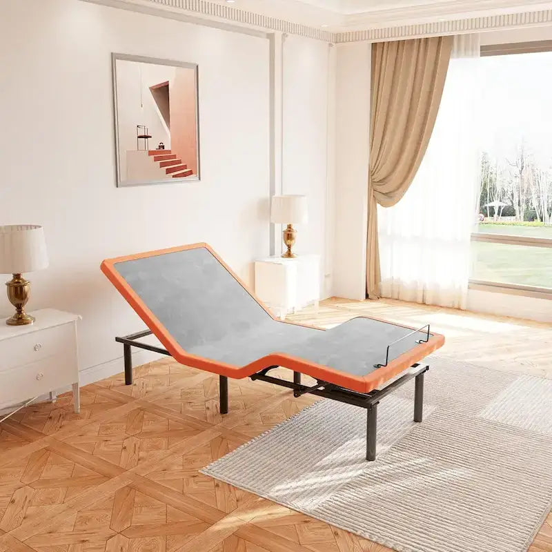 Adjustable Bed Frame with Bluetooth App & Remote - 750 lbs Capacity, Zero Gravity, Anti-Snore, Queen/King/Twin XL