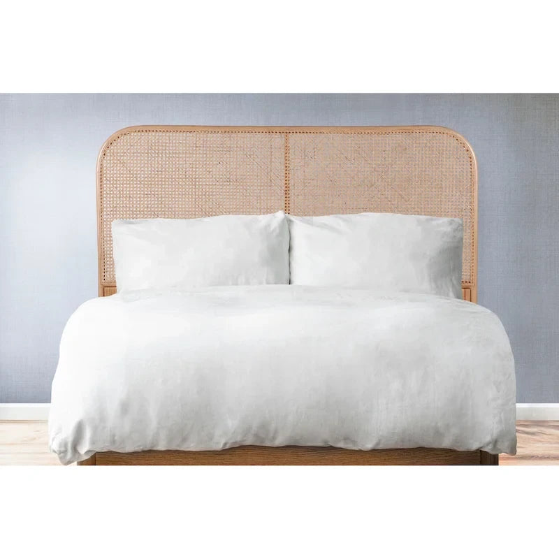 Lombok Cane and Teak Headboard