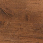 Queen/King Mid-Century Modern Ash Walnut Wood Platform Bed Frame - Low Profile, No Box Spring Needed, Rounded Legs