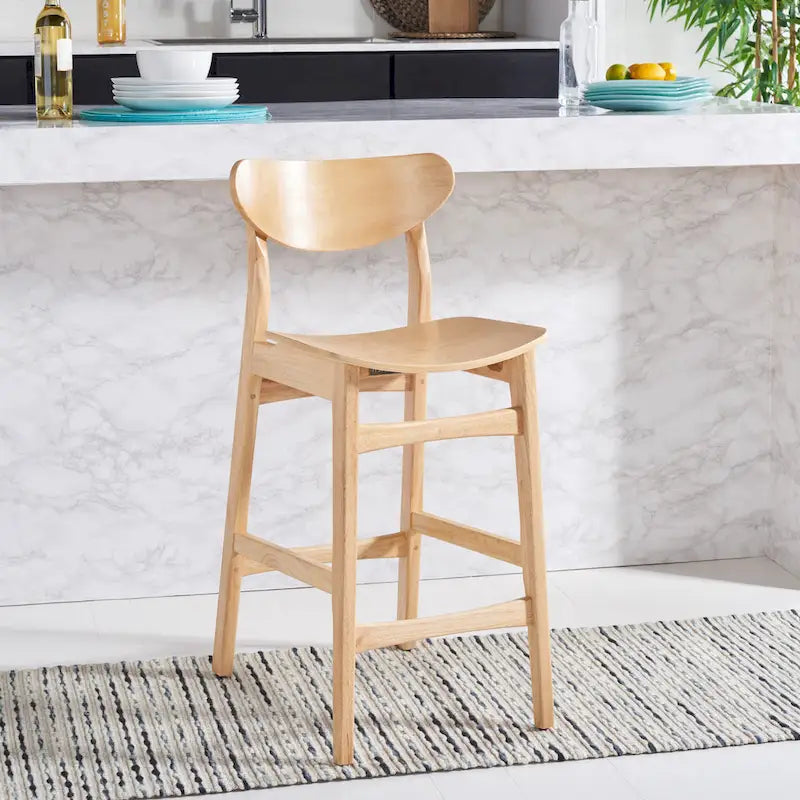 SAFAVIEH Glennie Counter Stool - 17 W x 23 D x 38 H - 17Wx23Dx38H