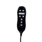 Zero Gravity Power Recliner, 139° Recline, Massage & Heating, USB Port, Phone Holder, Eco Leather, OKIN Motor