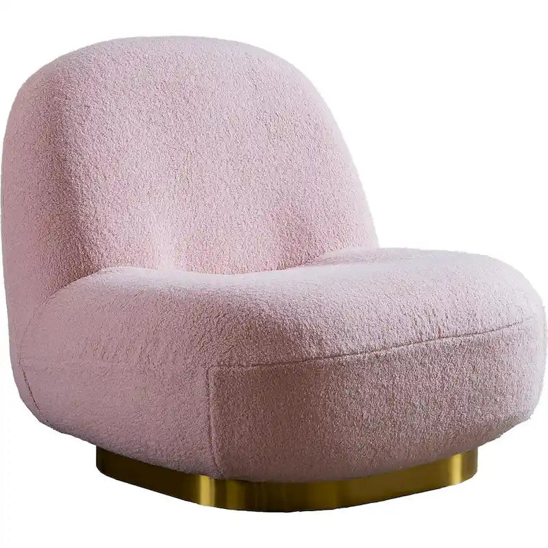 Velvet Swivel Accent Chair - High-Density Foam Seat - 360° Rotation - Modern Style - 4 Colors Available - Living Room Bedroom Office