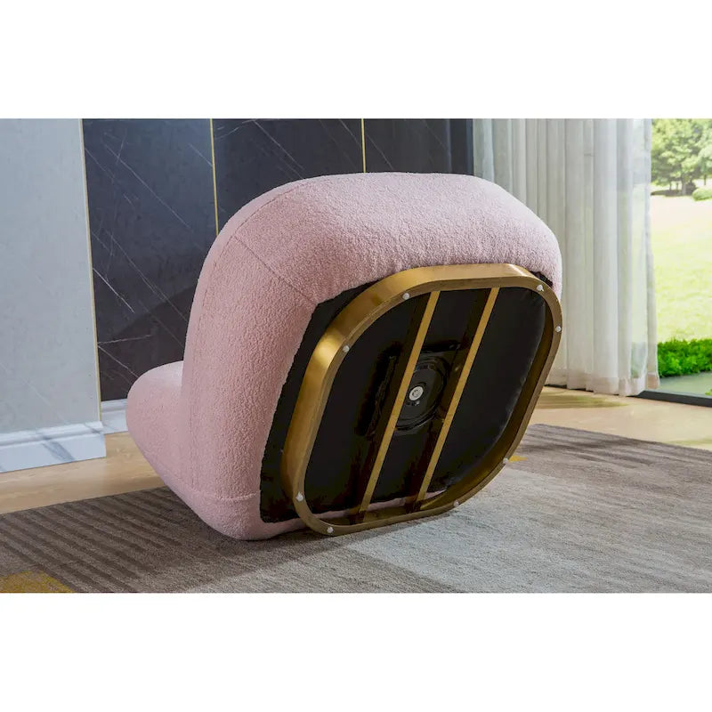 Velvet Swivel Accent Chair - High-Density Foam Seat - 360° Rotation - Modern Style - 4 Colors Available - Living Room Bedroom Office