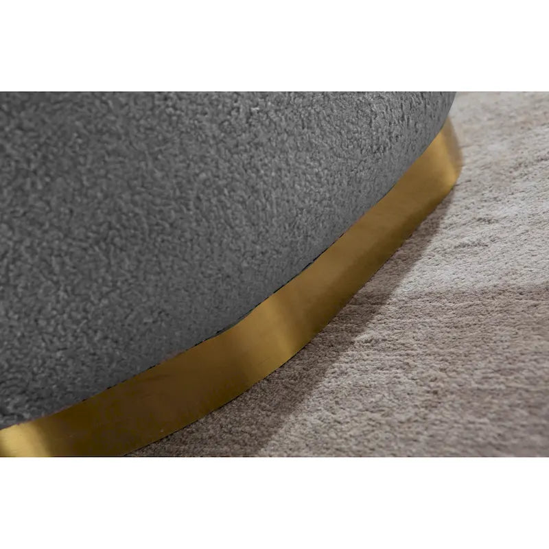 Velvet Swivel Accent Chair - High-Density Foam Seat - 360° Rotation - Modern Style - 4 Colors Available - Living Room Bedroom Office