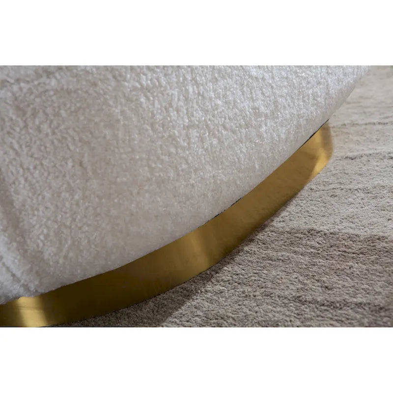 Velvet Swivel Accent Chair - High-Density Foam Seat - 360° Rotation - Modern Style - 4 Colors Available - Living Room Bedroom Office