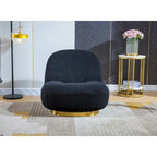 Velvet Swivel Accent Chair - High-Density Foam Seat - 360° Rotation - Modern Style - 4 Colors Available - Living Room Bedroom Office