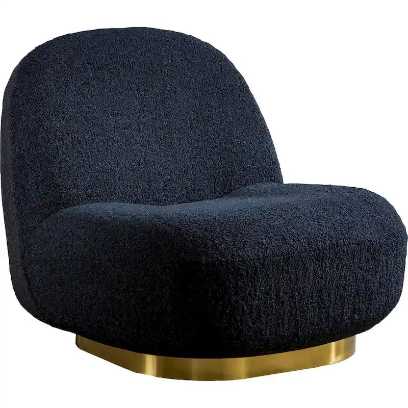 Velvet Swivel Accent Chair - High-Density Foam Seat - 360° Rotation - Modern Style - 4 Colors Available - Living Room Bedroom Office