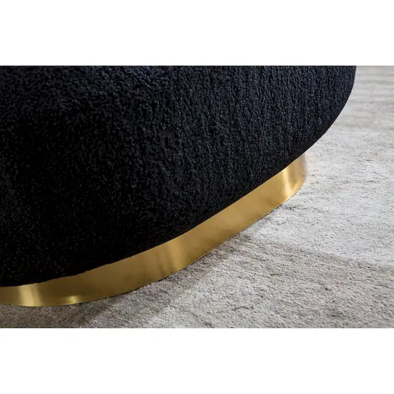 Velvet Swivel Accent Chair - High-Density Foam Seat - 360° Rotation - Modern Style - 4 Colors Available - Living Room Bedroom Office