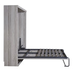 Wood Murphy Bed can be Folded into a Cabinet