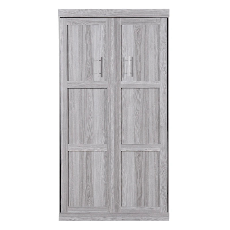 Wood Murphy Bed can be Folded into a Cabinet