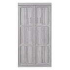 Wood Murphy Bed can be Folded into a Cabinet