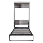 Wood Murphy Bed can be Folded into a Cabinet