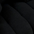 82" Teddy Fabric Sofa with 3 Pillows & Cushions, 750 LBS Capacity, Solid Wood Frame, High-Resilience Foam, Modern Style