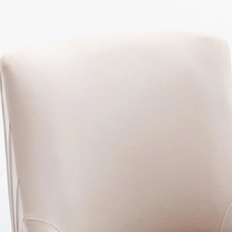 Velvet Dining Chairs Set of 8, Modern Glam Tufted Chairs with Gold Accents, 250 lbs Capacity Each