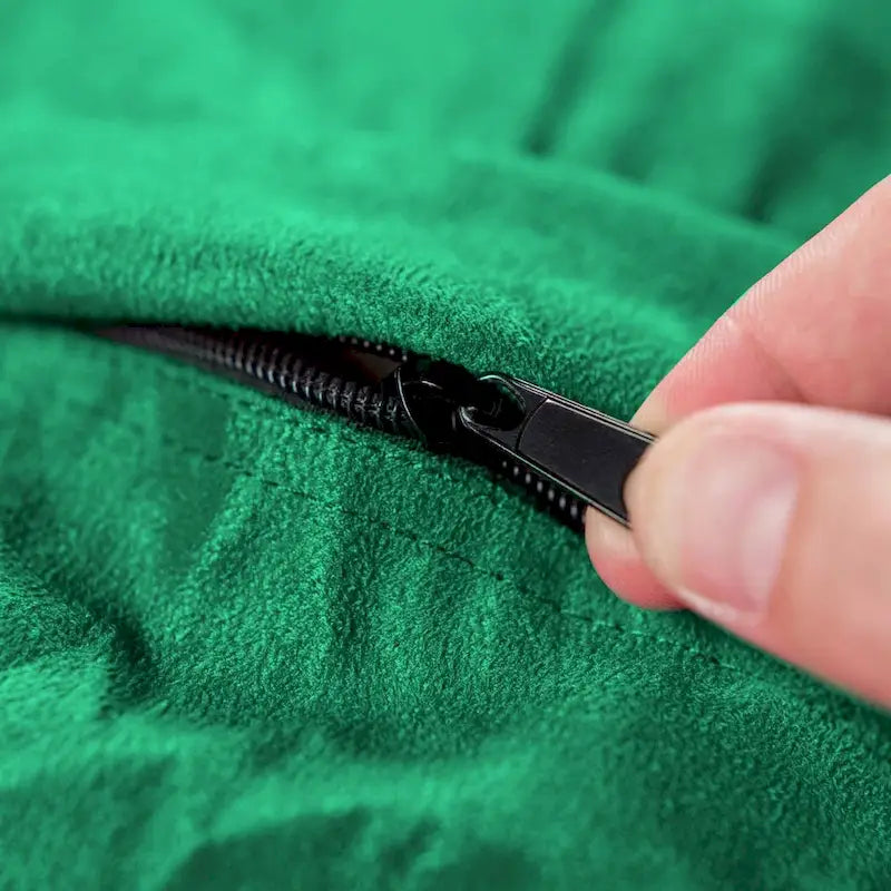 4-Foot Bean Bag Chair - Shredded Memory Foam - Removable Microfiber Cover - 48"x48"x30" - Machine Washable - Double Stitched - 47 lbs - Oversized Lounger