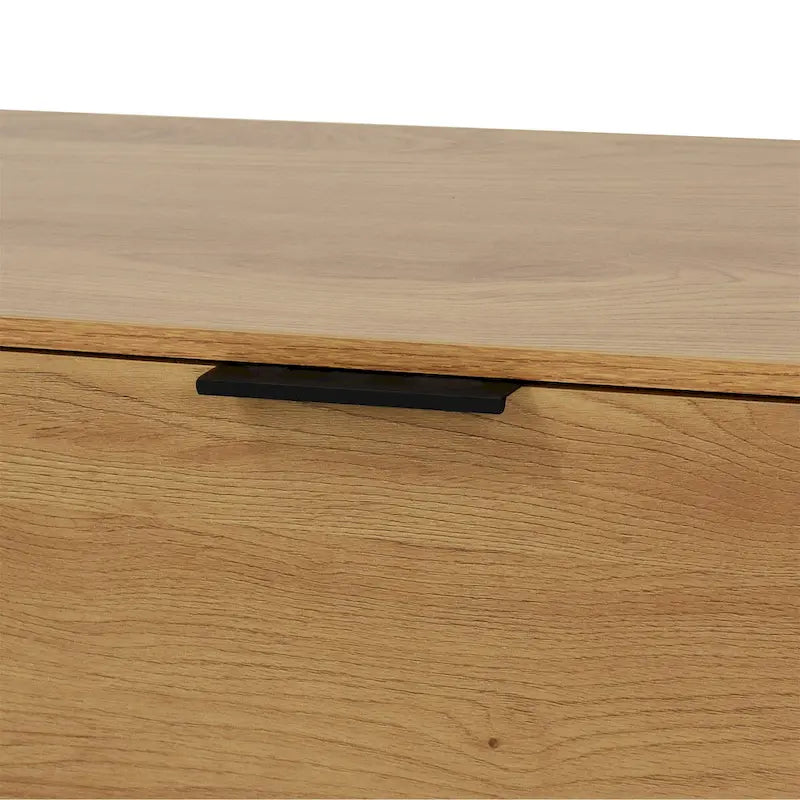 Wood Sideboard Buffet Cabinet with Storage, 3 Drawers & 2 Doors, Dining Room Console Table