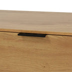 Wood Sideboard Buffet Cabinet with Storage, 3 Drawers & 2 Doors, Dining Room Console Table