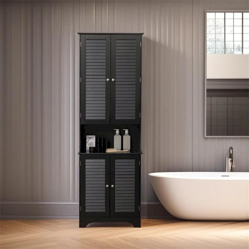 Tall Narrow Bathroom Storage Cabinet