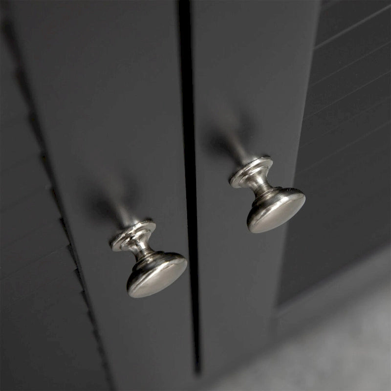 Tall Narrow Bathroom Storage Cabinet - 71.75"H - MDF - Adjustable Shelf - Magnetic Doors - Anti-Tip - 132 lbs Capacity - 23.5"W x 11.75"D - Multi-Purpose